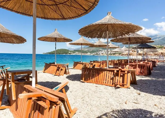 Potam'sea Bliss 2 - Front, Parking & Sun Beds Апартаменты Химара